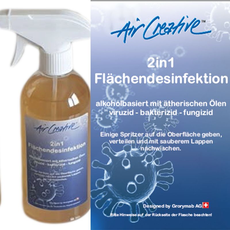 Flächendesinfektion mit ätherischen Ölen